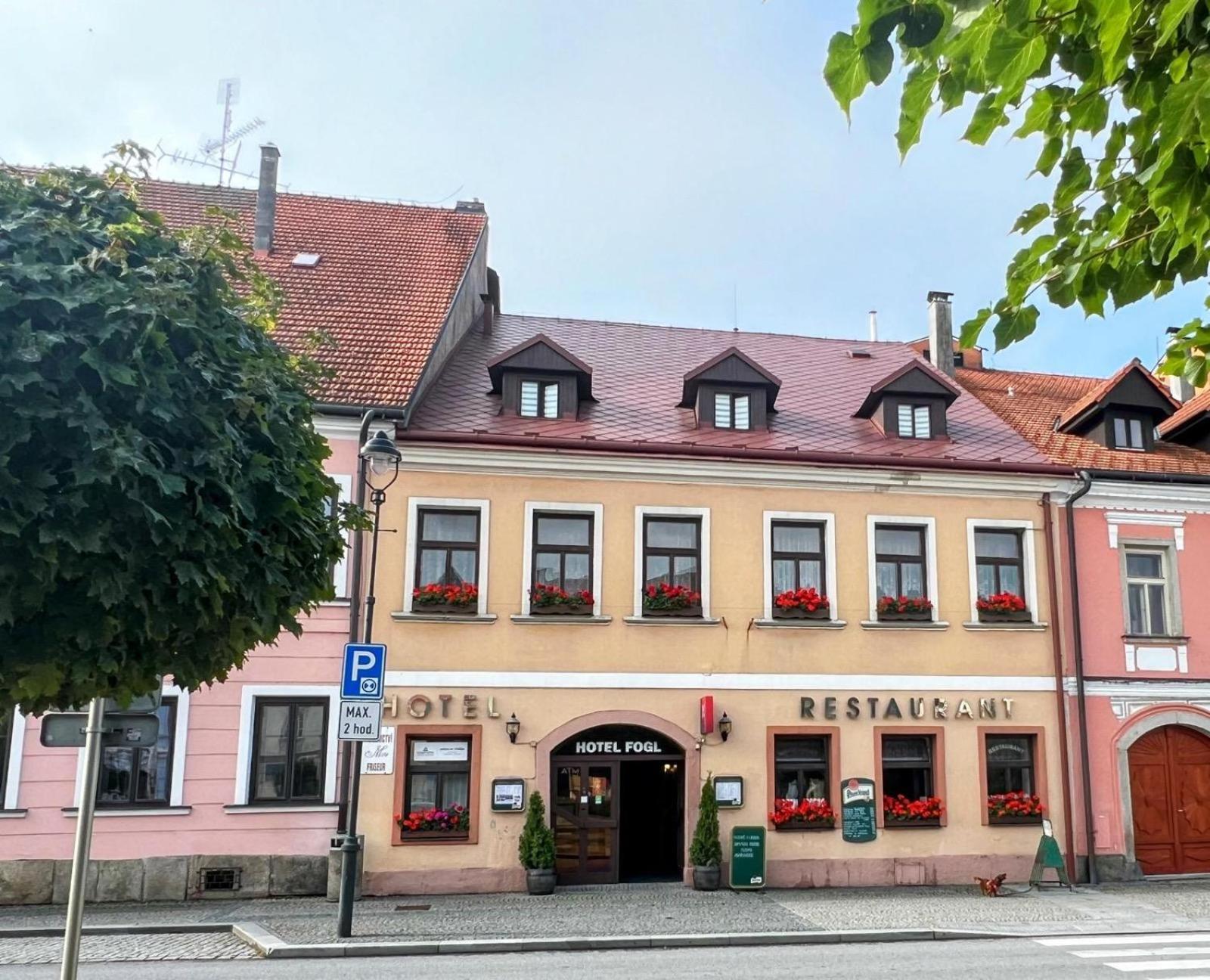 Hotel Fogl Nová Bystřice Bagian luar foto